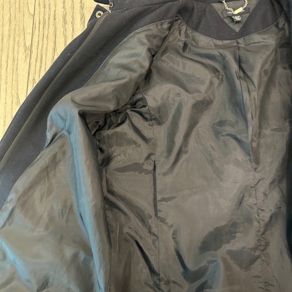 Tommy Hilfiger Navy Wool Duffel Coat - Picture 7 of 8